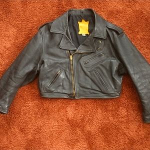 Men's Cobra Leather Motorcycle Jacket
